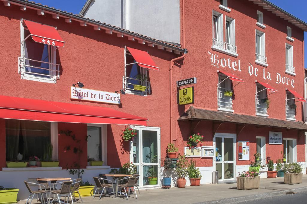 Logis Hotel Restaurant De La Dore Vertolaye Exterior photo